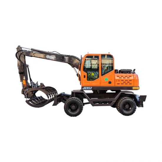 Cotton Loader With Cotton Grapple